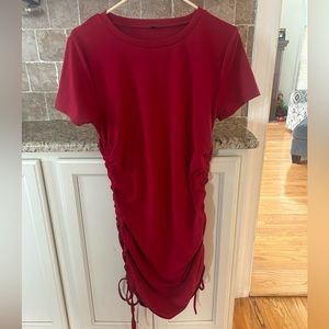 Size lg, tie up siding